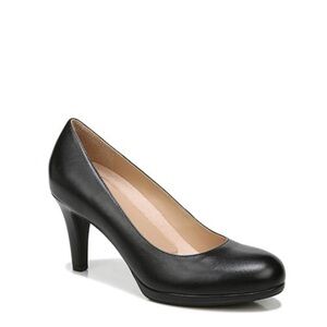 Naturalizer Womens Michelle Black Leather Pumps Size 8- NEW